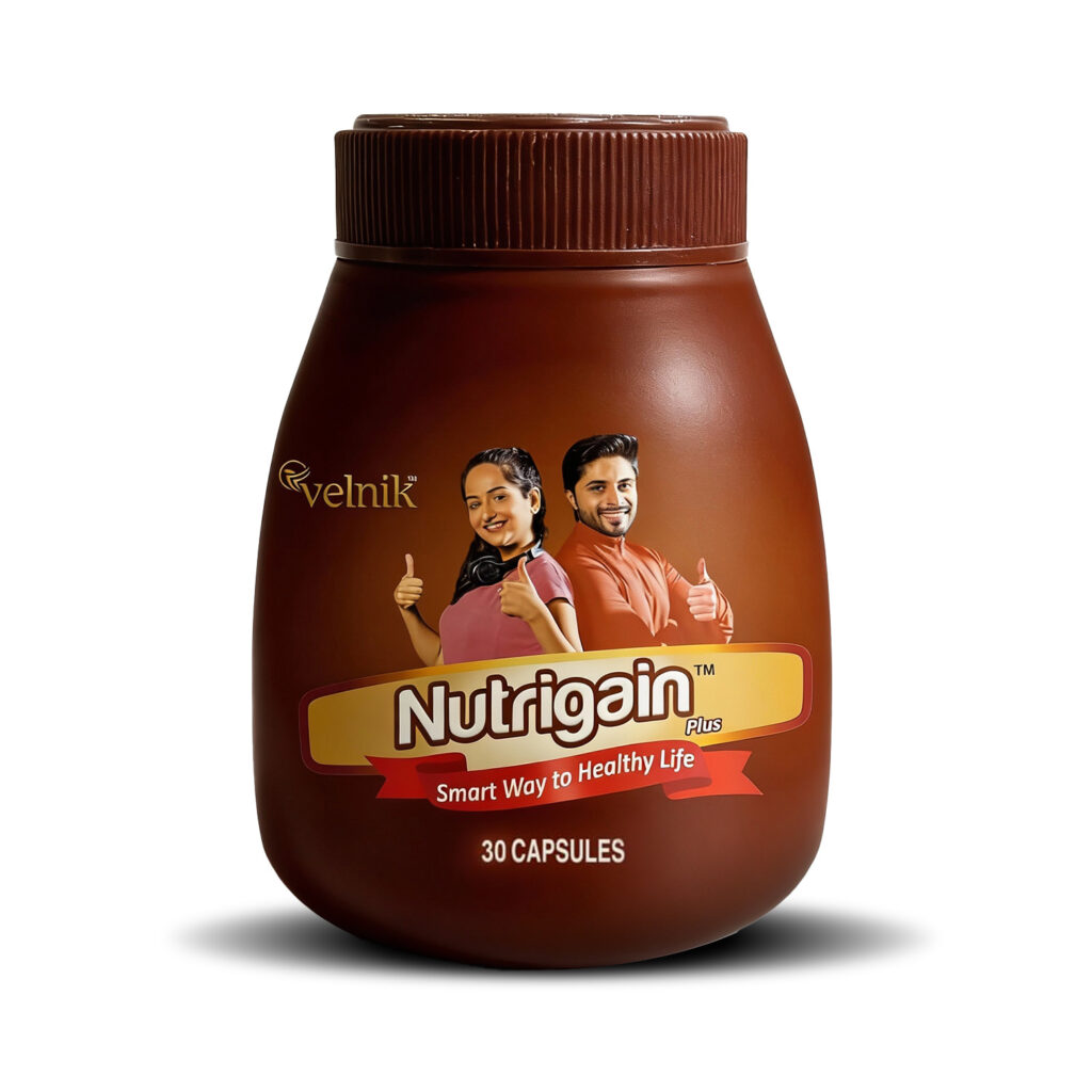 Ayurvedic Weight Gainer Capsules For Men And Women (30 Capsules)